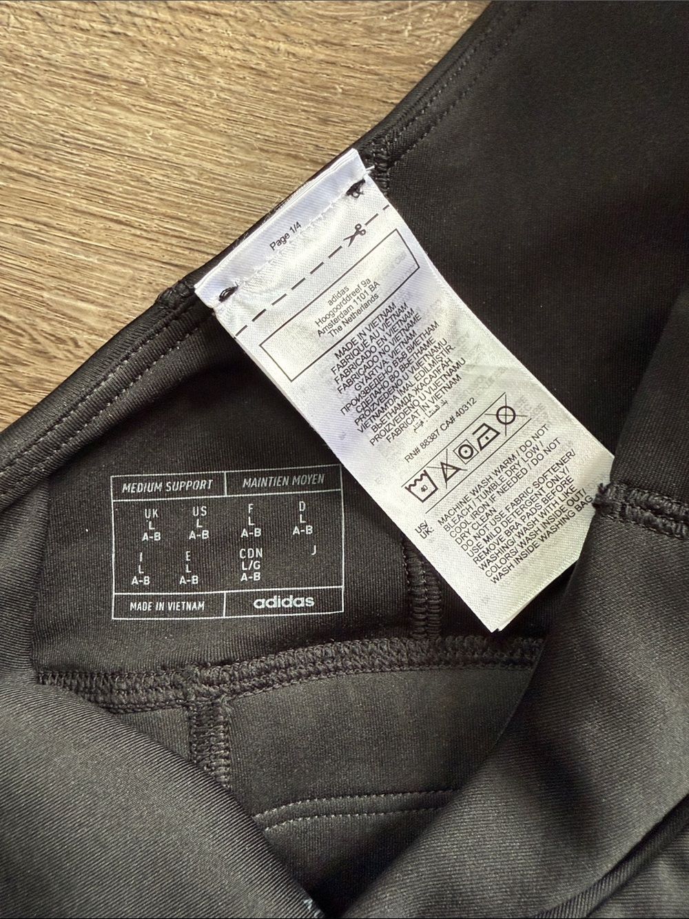 ADIDAS RUN POCKET MEDIUM-SUPPORT BRA - Picture 5 of 6